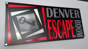 Adventure center custom graphics signage wildow film 4