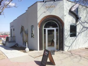 Bar with privacy window film