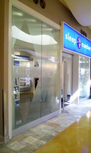 Custom logo shape window film