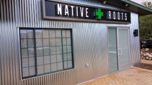 Dispensary with privacy frost window film 2