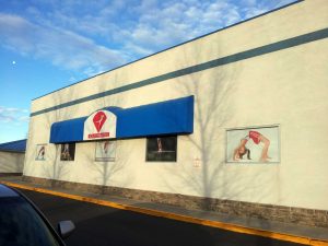 Gymnastics gymnasium custom window film for