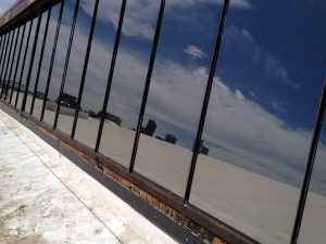 Rooftop reflective cooling and privacy window film 2