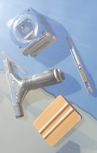 what we do - tint and graphics tools of the trade